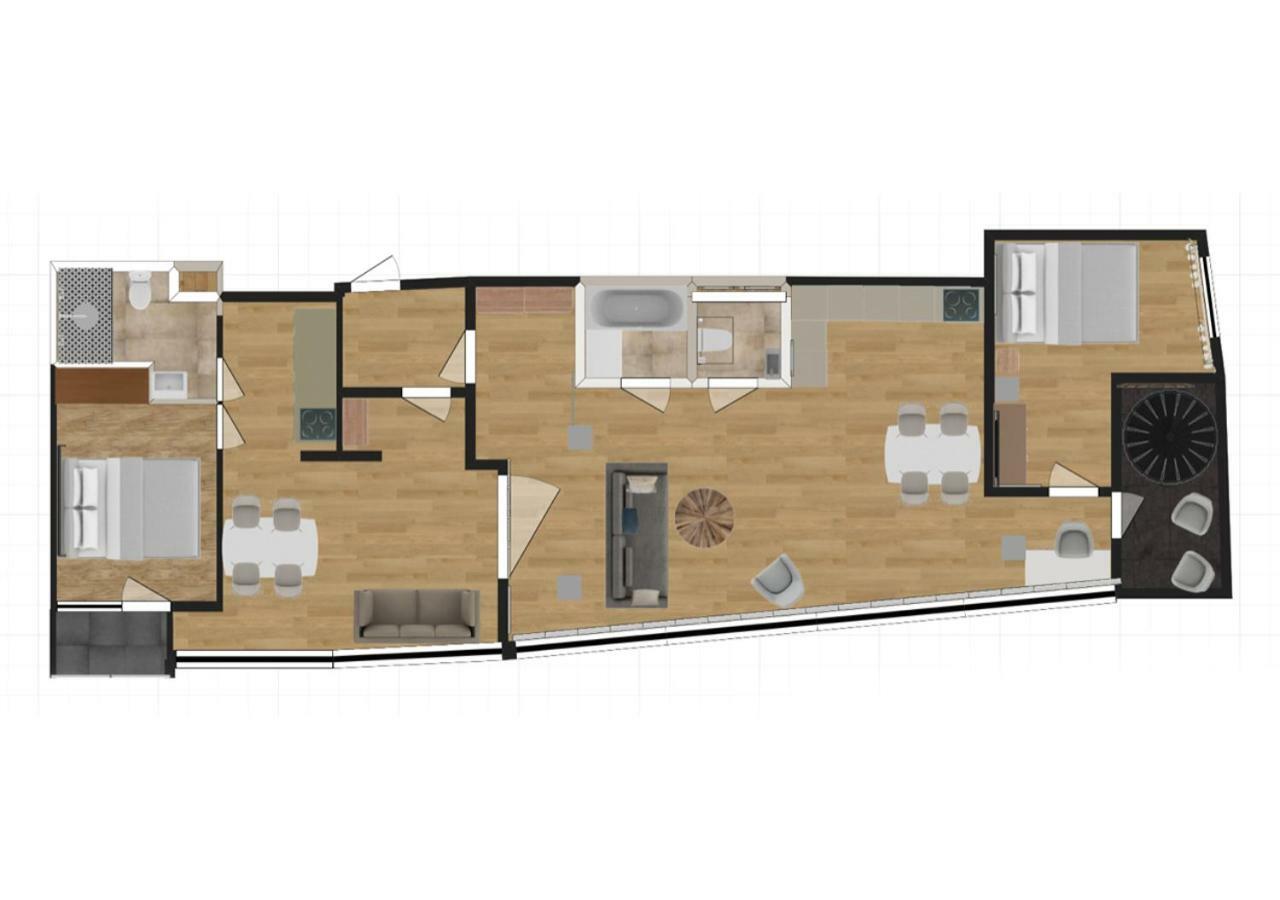 Central Lootsi Penthouse Tallinn Luaran gambar